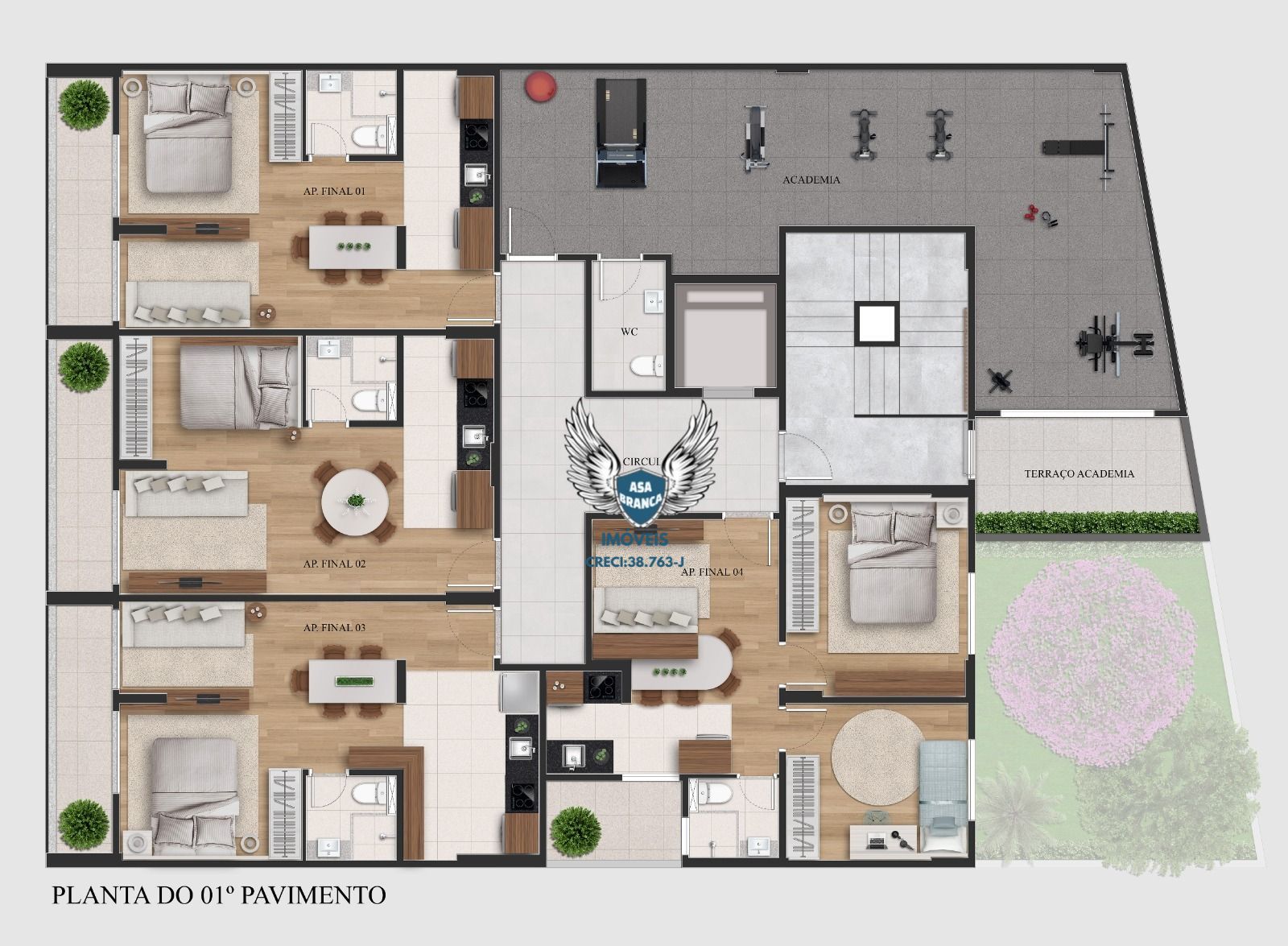 Apartamento, 1 quarto, 24 m² - Foto 15