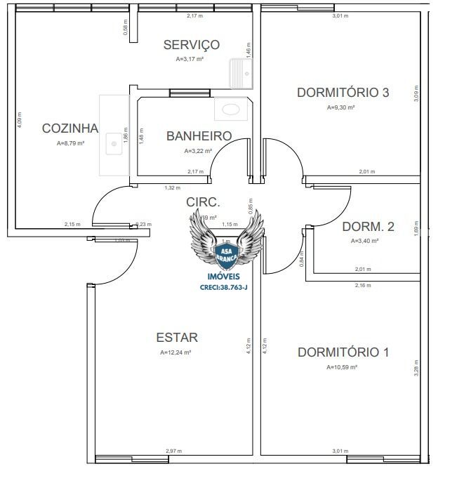 Apartamento no bairro do limão