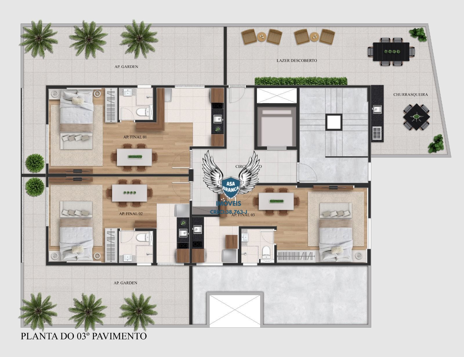 Apartamento, 1 quarto, 24 m² - Foto 17