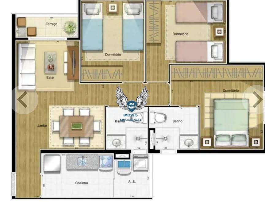 Apartamento na vila guilherme 03 dormitórios sendo 01 suíte