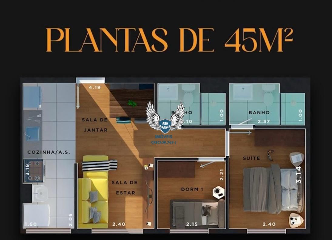 Apartamento, 2 quartos, 54 m² - Foto 12