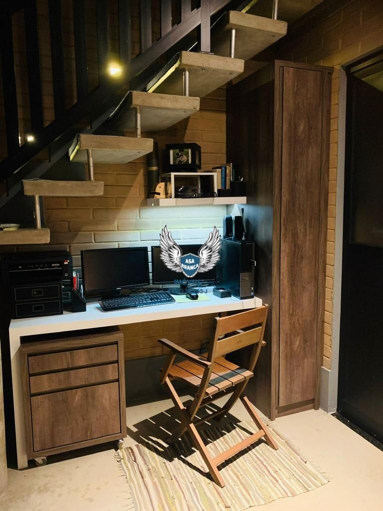 CASA ESTILO LOFT + ESCRITÓRIO (Projeto assinado por Designer de Interiores)