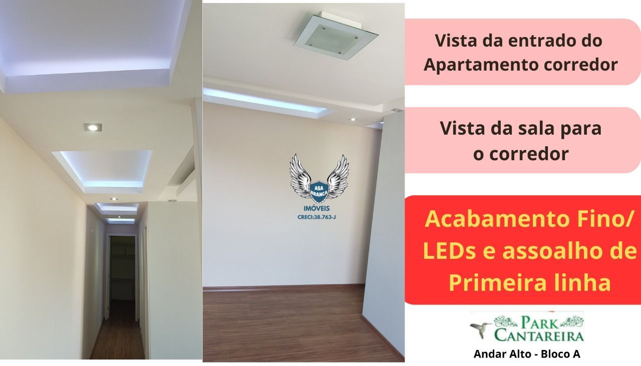 Apartamento no tremembé com 02 dormitórios e 01 vaga de garagem