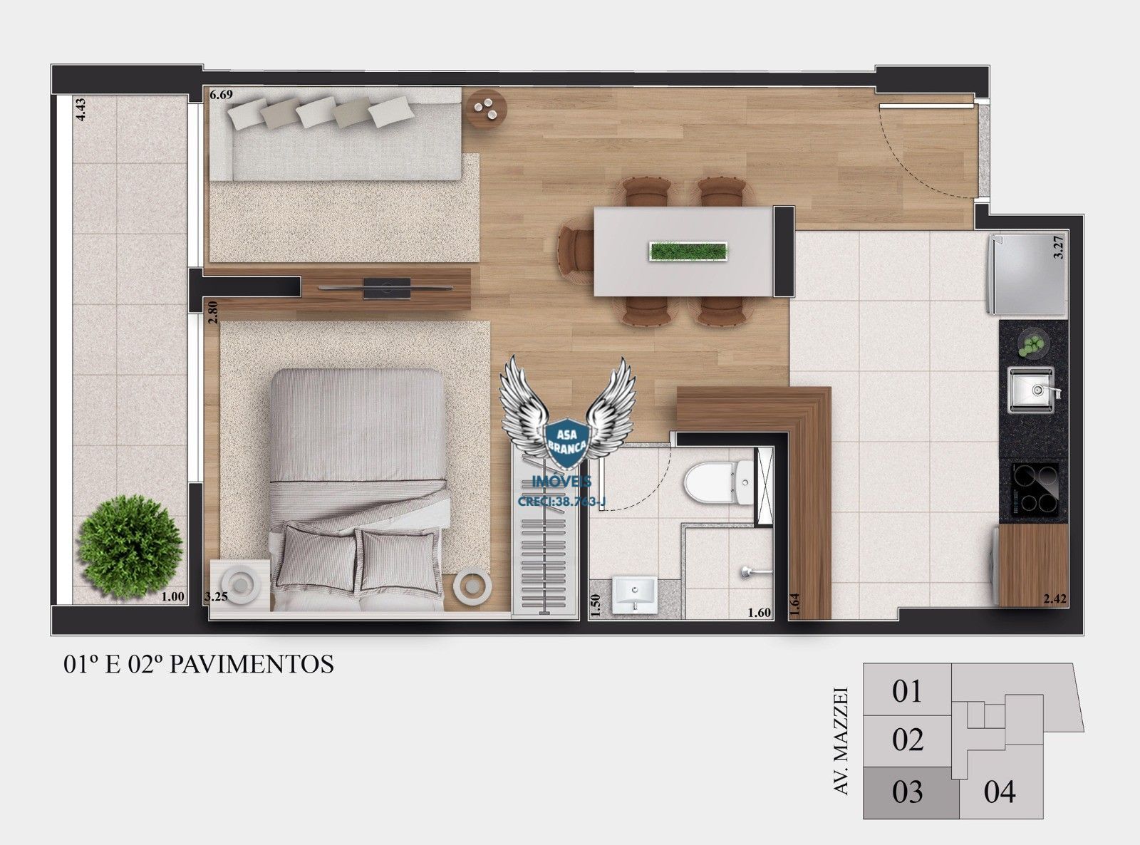 Apartamento, 1 quarto, 24 m² - Foto 13