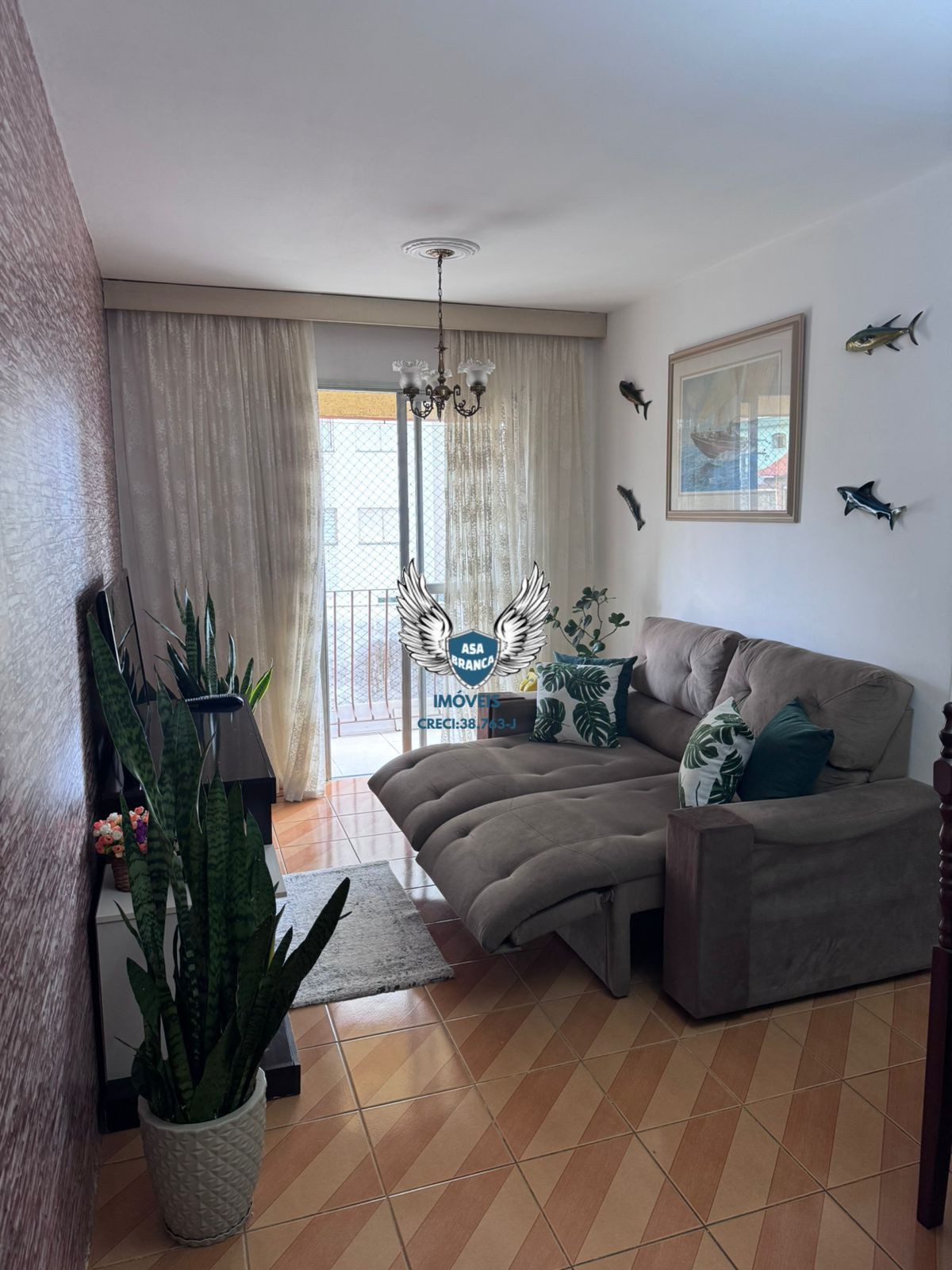 Apartamento com sacada bairro santa terezinha com 02 dormitório e 01 vaga de ga