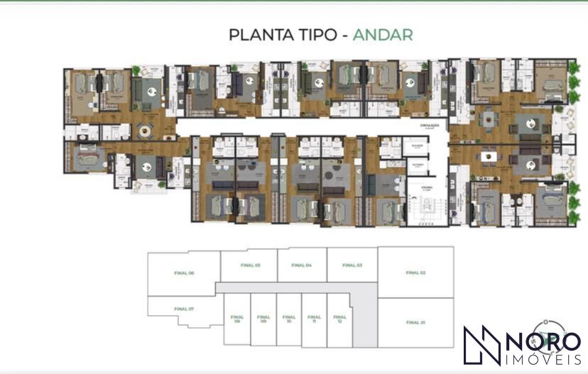 Studio à Venda no Bairro Nossa Senhora das Dores – 30 m² Privativos