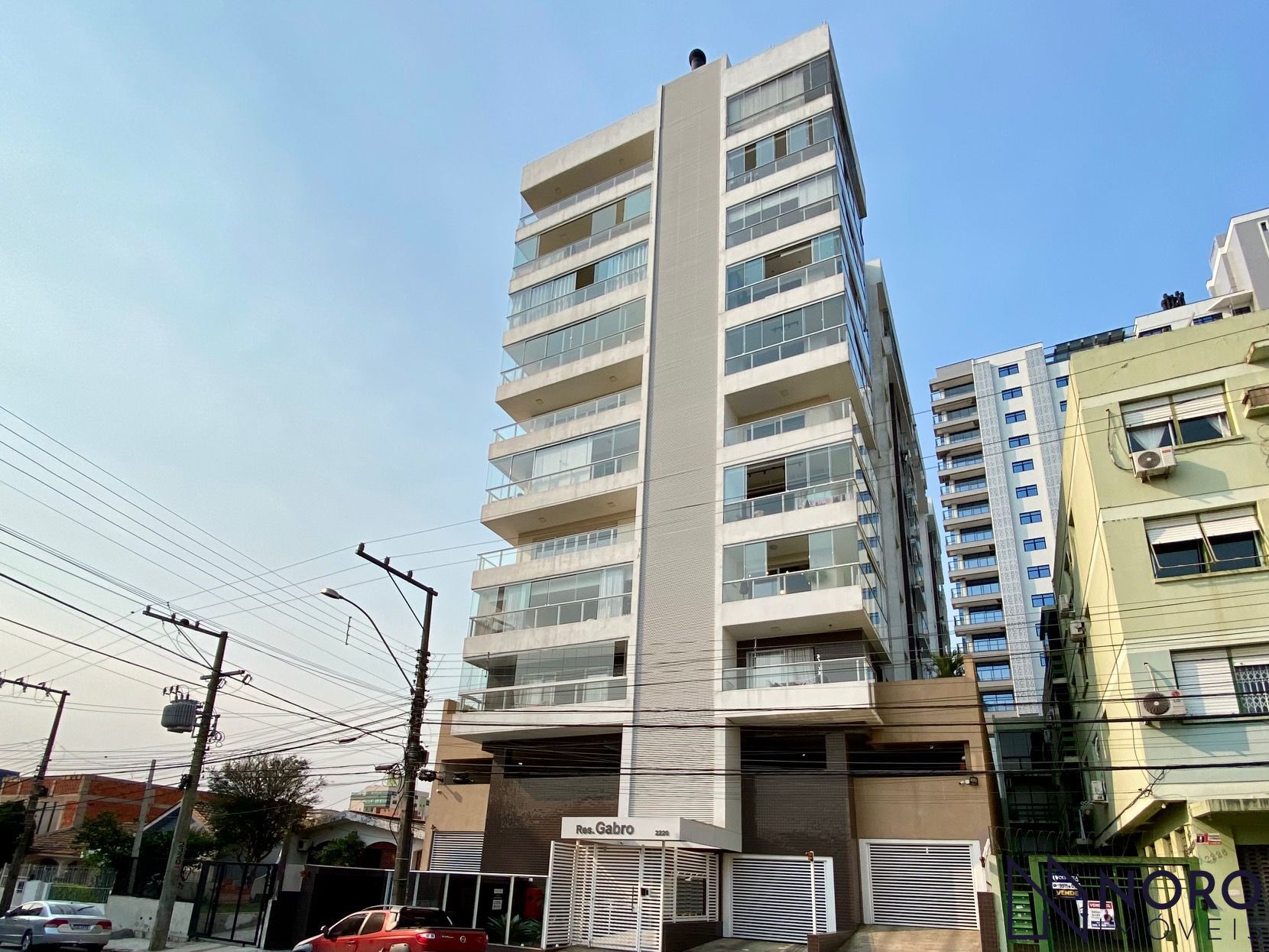 Apartamento dois dormitórios, suíte, semimobiliado com garagem, no bairro Nossa