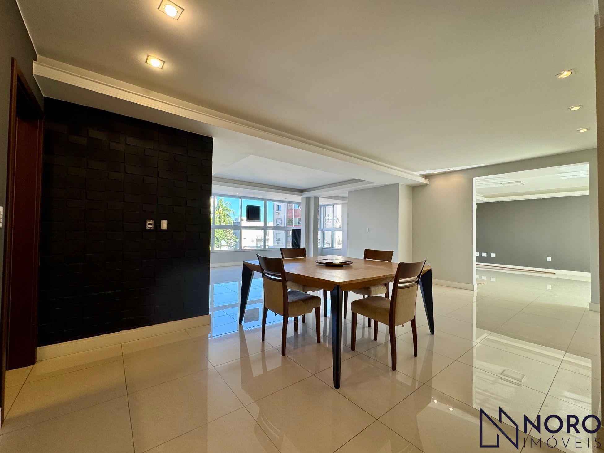 Apartamento amplo com 187m², 3 dormitórios e infraestrutura completa no Bairro B