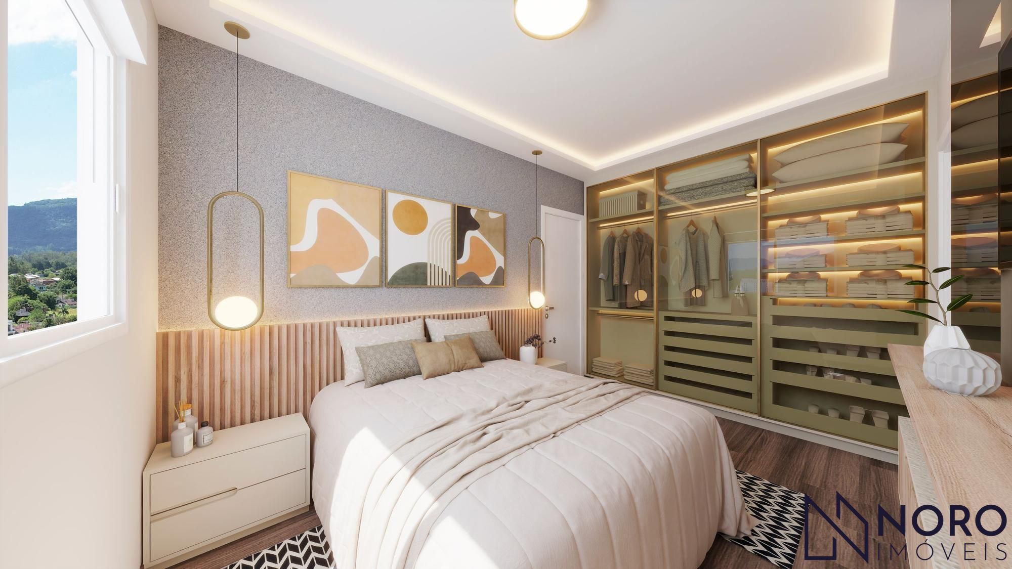 Apartamento 2 dormitórios (1 suite) sala de estar e jantar, sacada com churrasqu