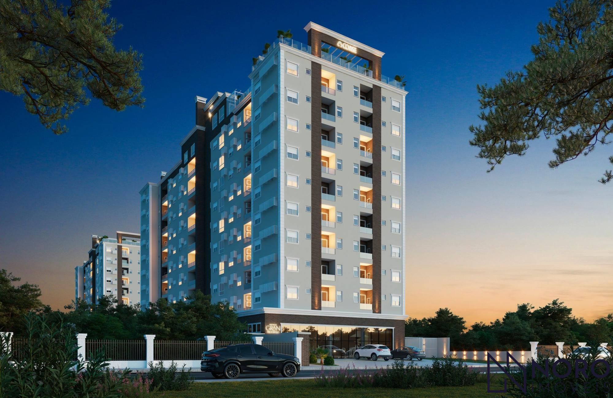 Apartamento 2 dormitórios (1 suite) sala de estar e jantar, sacada com churrasqu