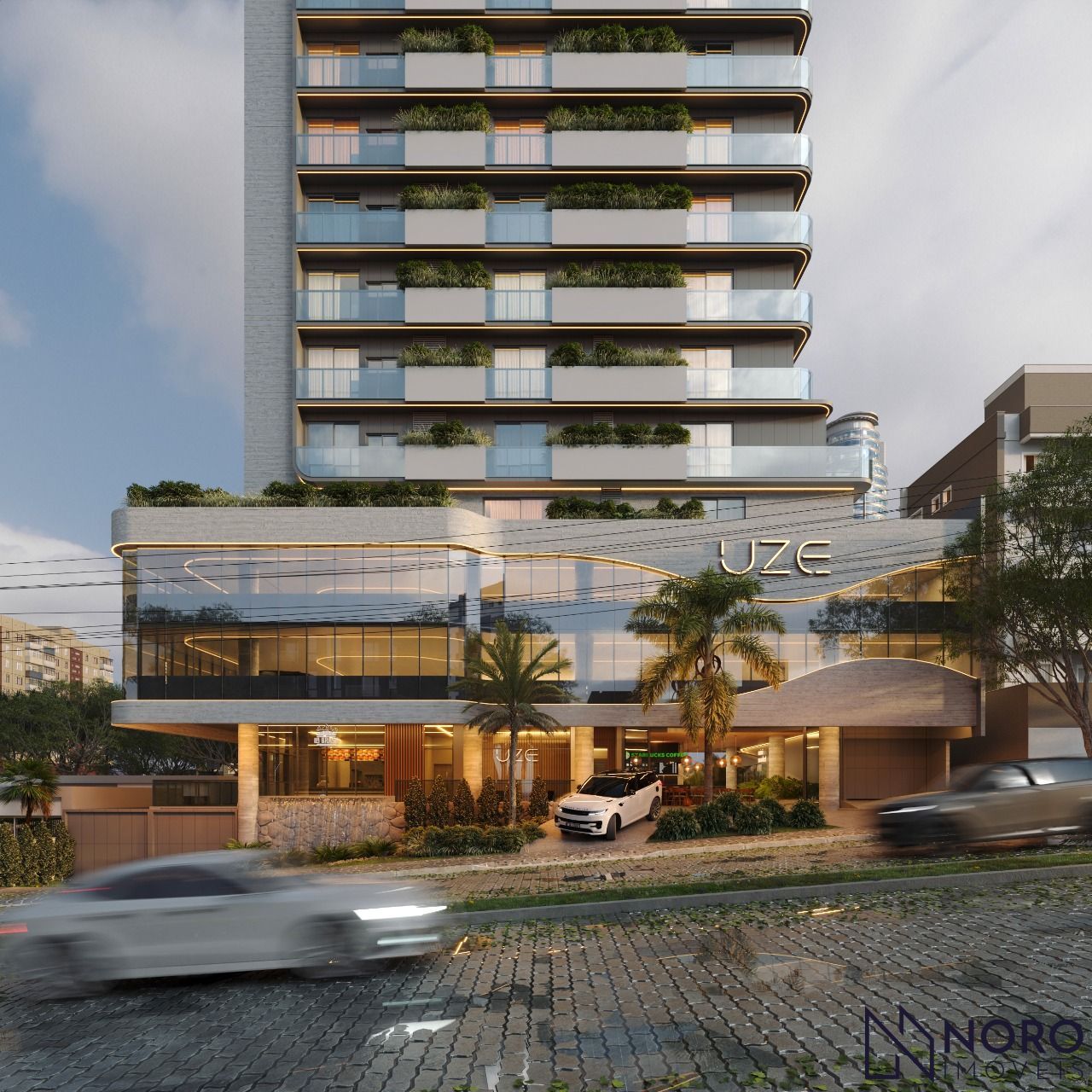 Studio Mobiliado à Venda no Uze Experience 24 m² Santa Maria