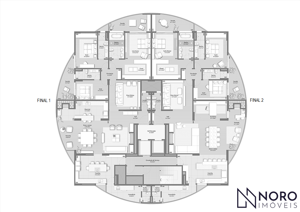 Apartamento Alto Padrão – Omni Sky – Av. Medianeira