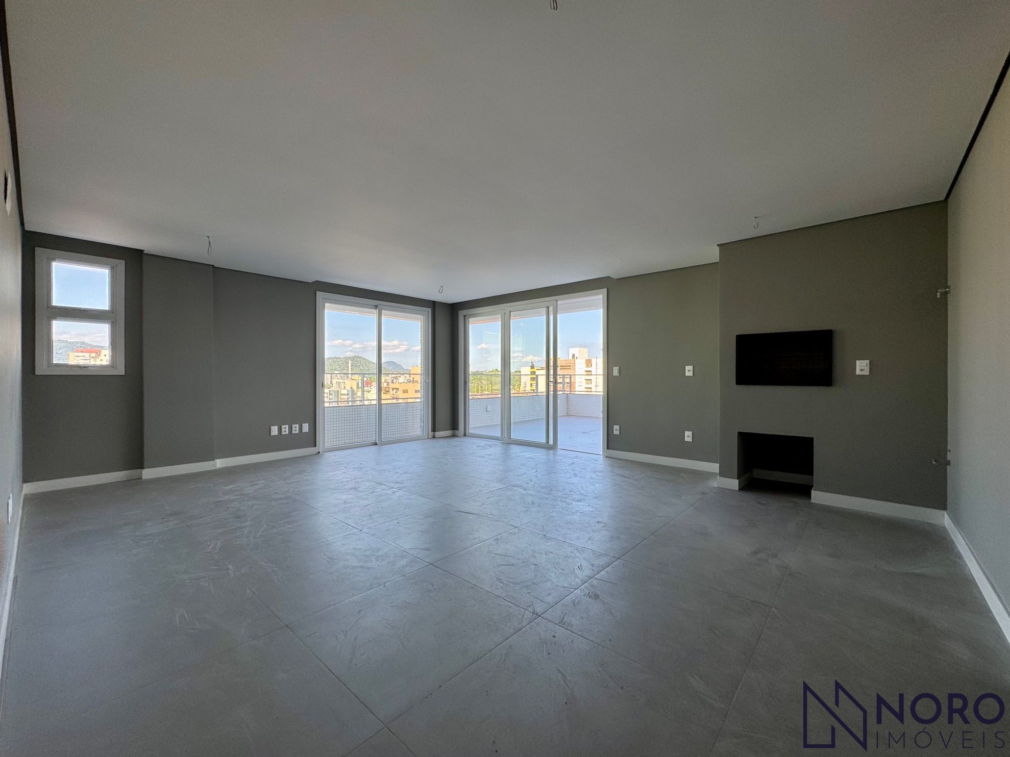 Apartamento novo 3 Dormitórios, Suíte, Churrasqueira, Terraço Panorâmico, 2 bo