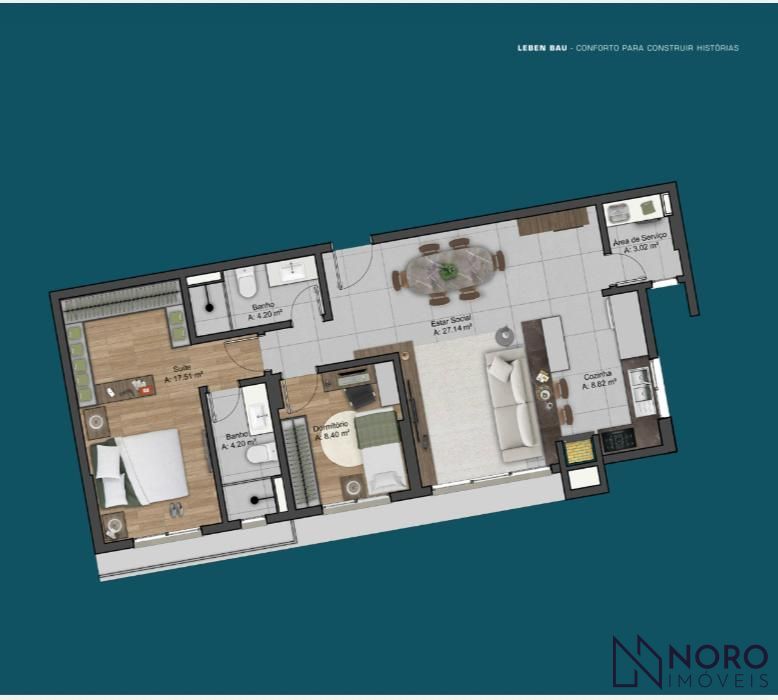 Apartamento - Alto Padrão - 3 Suítes - Infraestrutura Completa