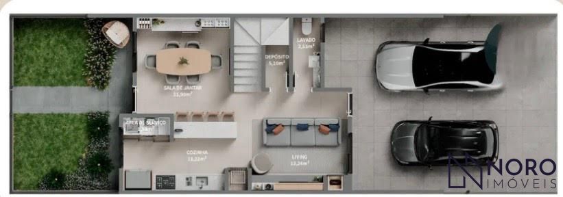 Casa em condomínio à venda no Bairro São José – conforto, espaço e excelente loc