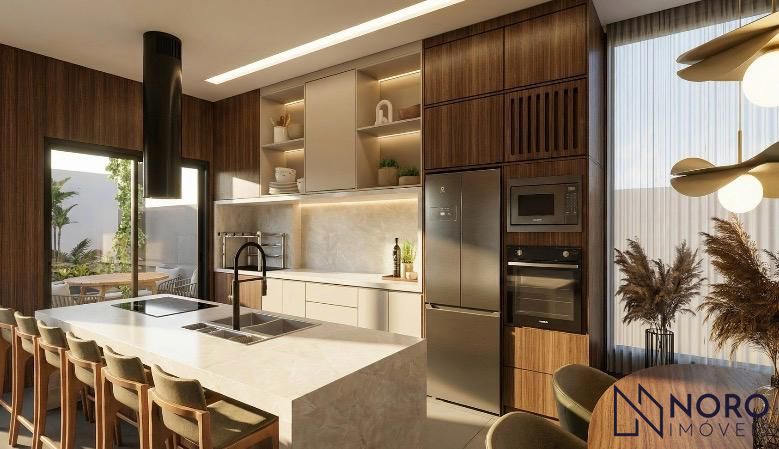 Casa em Condomínio de Alto Padrão 216,60 m² Privativos Arquitetura Contempor