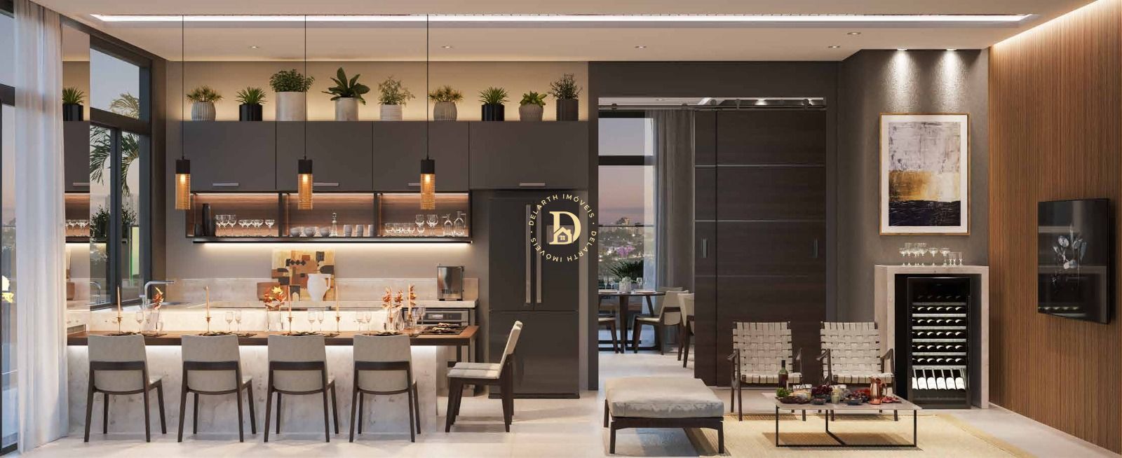 Apartamento à venda com 2 quartos, 61m² - Foto 3