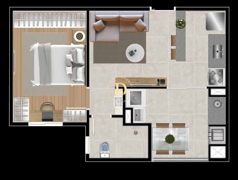 Apartamento à venda com 2 quartos, 61m² - Foto 23