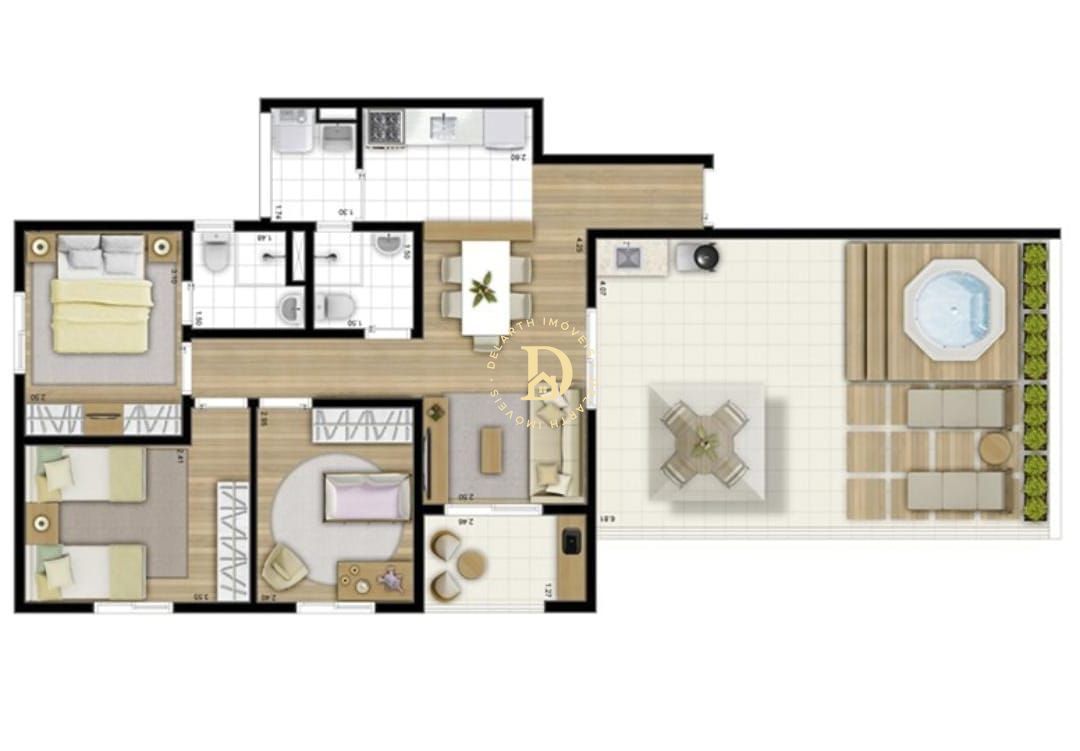 Apartamento à venda com 3 quartos, 95m² - Foto 26