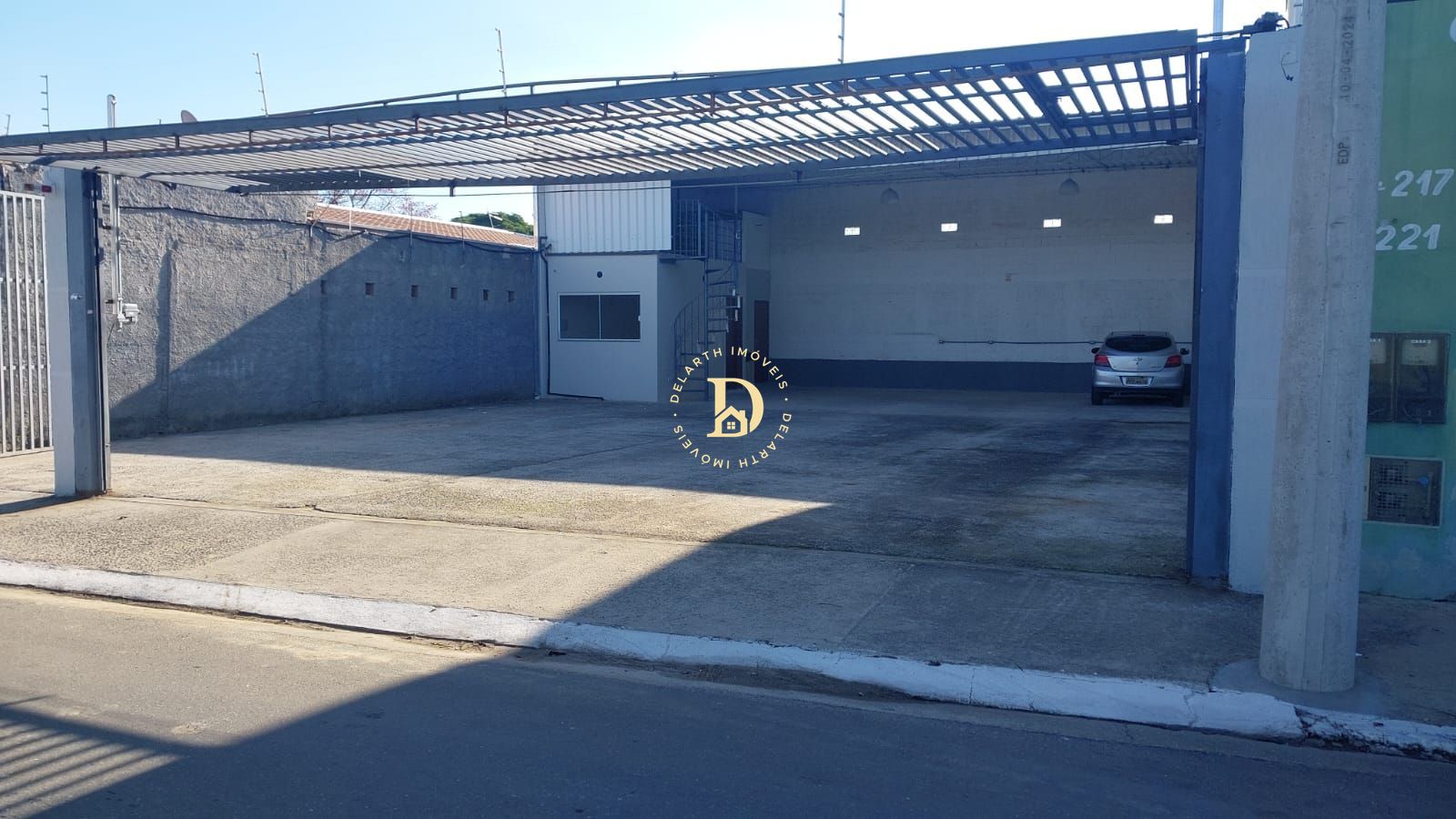 Depósito-Galpão, 124 m² - Foto 1