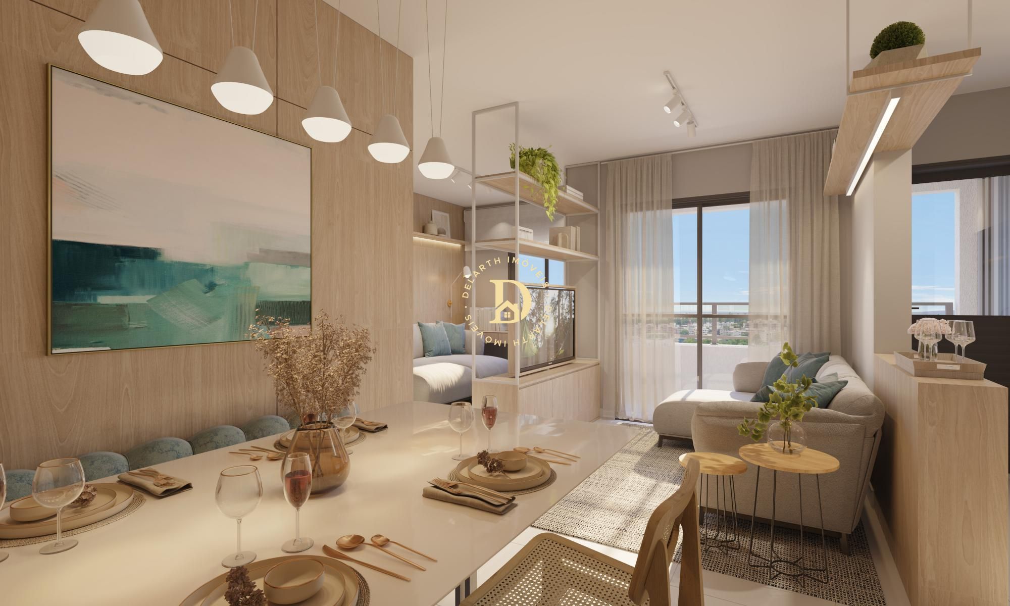 Apartamento à venda com 2 quartos, 54m² - Foto 1