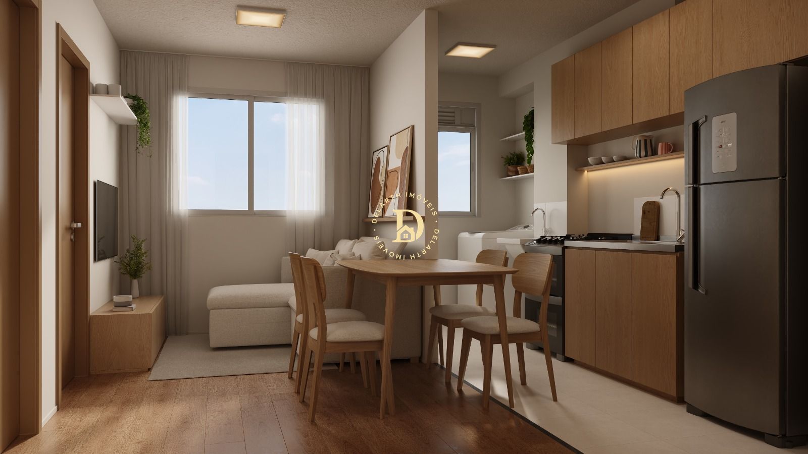 Apartamento, 2 quartos, 35 m² - Foto 3