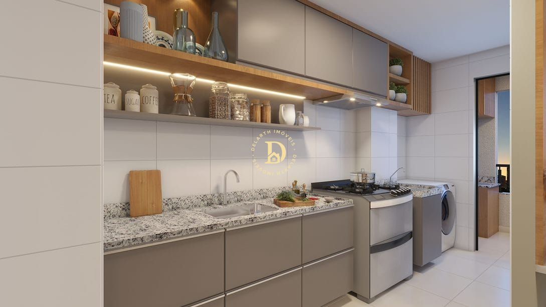 Apartamento à venda com 2 quartos, 55m² - Foto 3