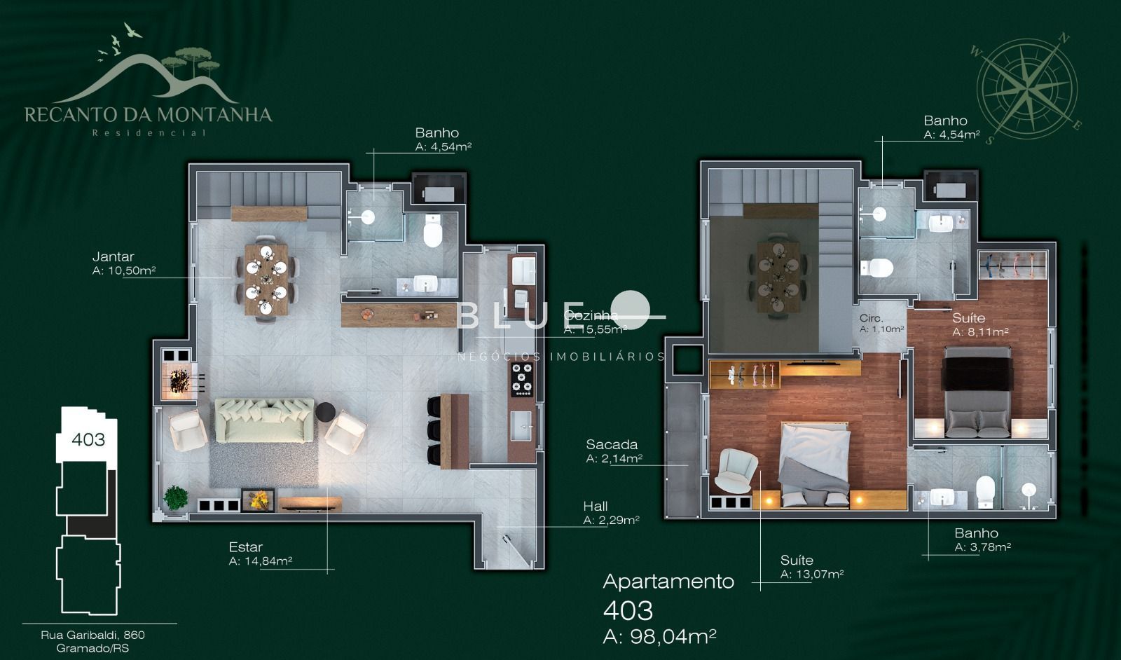 Apartamento à venda com 2 quartos, 83m² - Foto 14