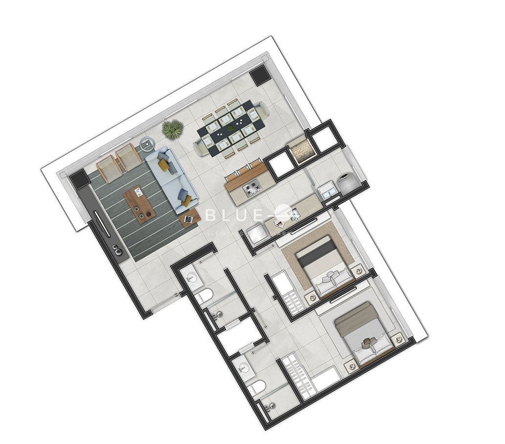 Apartamento à venda com 2 quartos, 80m² - Foto 110