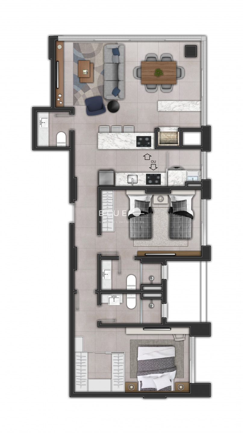 Apartamento à venda com 2 quartos, 88m² - Foto 21