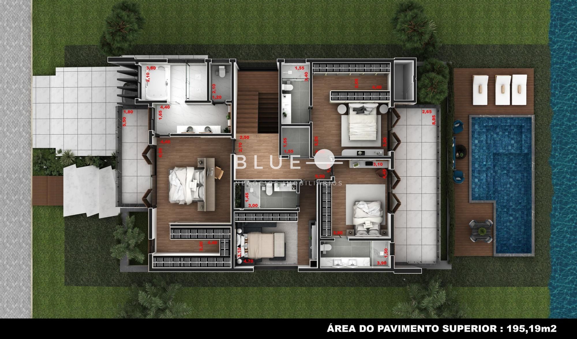 Casa de Condomínio à venda com 5 quartos, 423m² - Foto 11