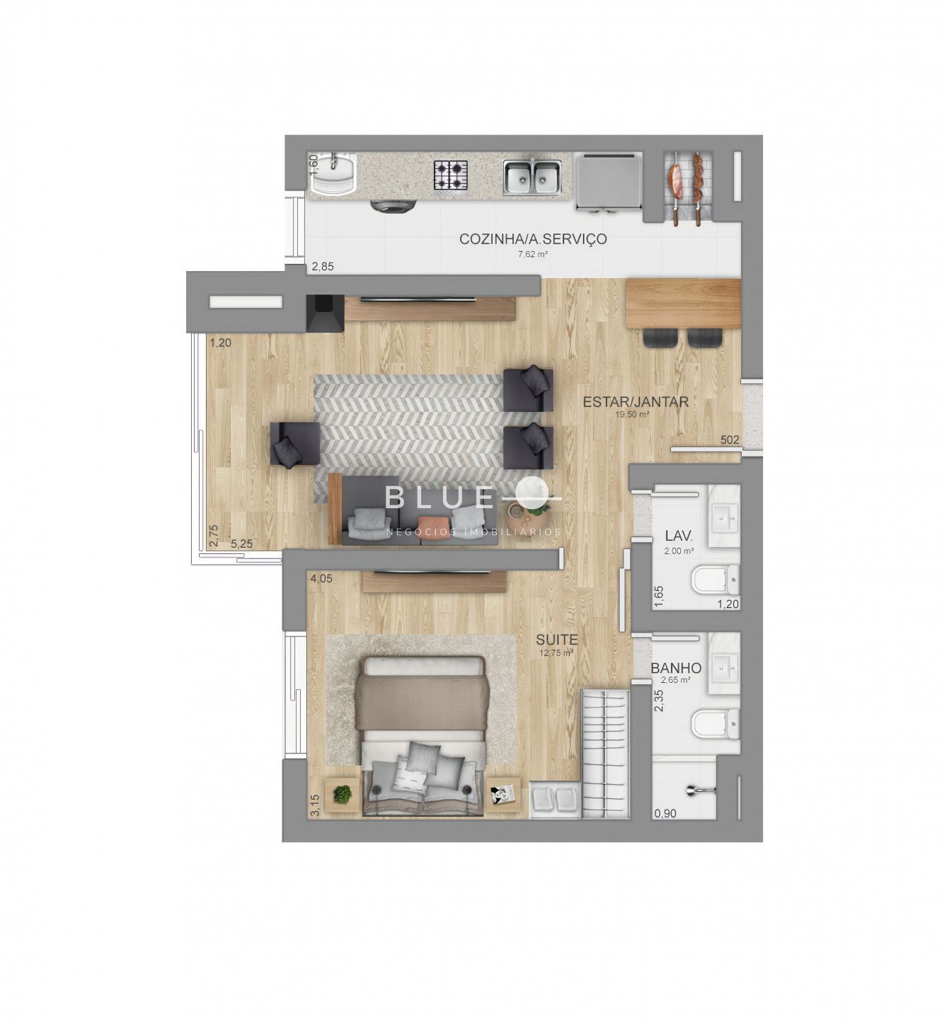 Apartamento à venda com 2 quartos, 82m² - Foto 24