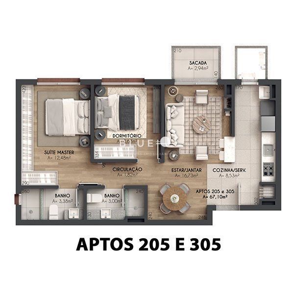 Apartamento à venda com 2 quartos, 84m² - Foto 15