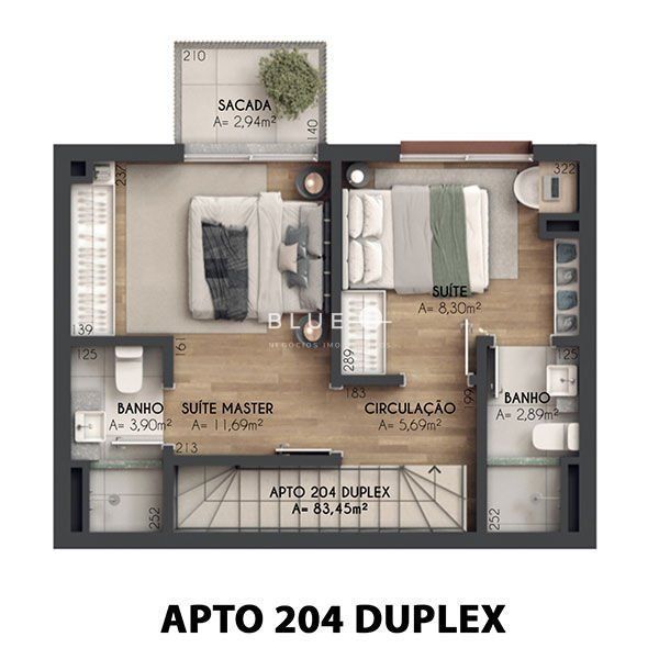 Apartamento à venda com 2 quartos, 64m² - Foto 14