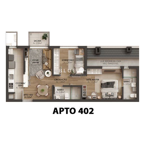 Apartamento à venda com 2 quartos, 64m² - Foto 25