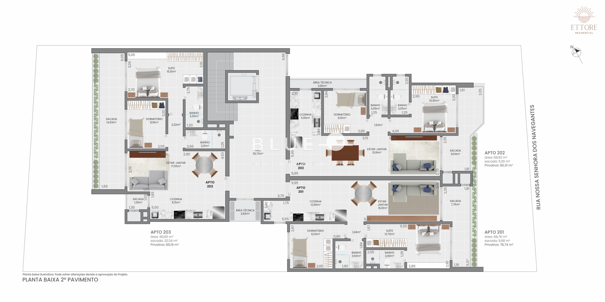 Apartamento à venda com 2 quartos, 111m² - Foto 17