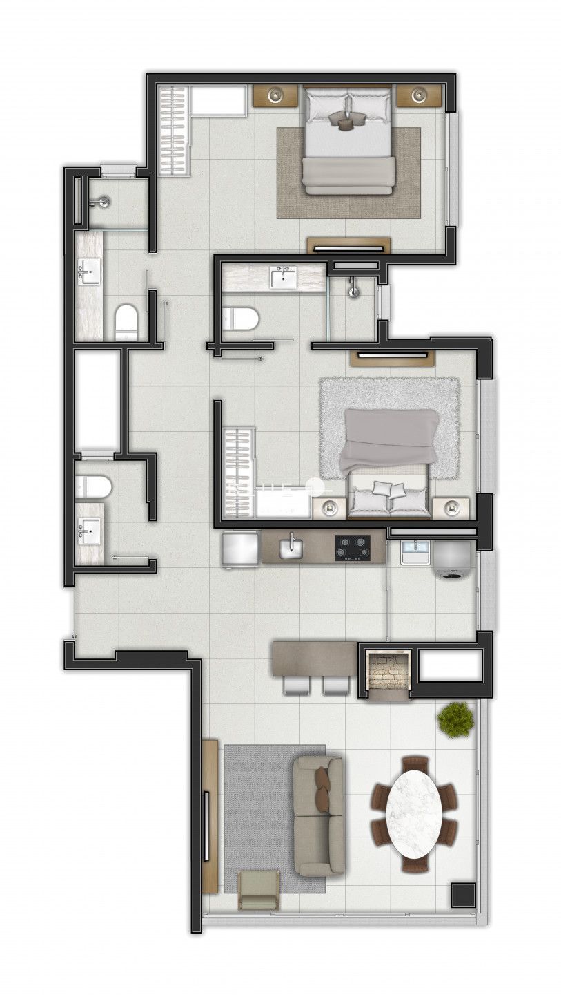 Apartamento à venda com 2 quartos, 78m² - Foto 18