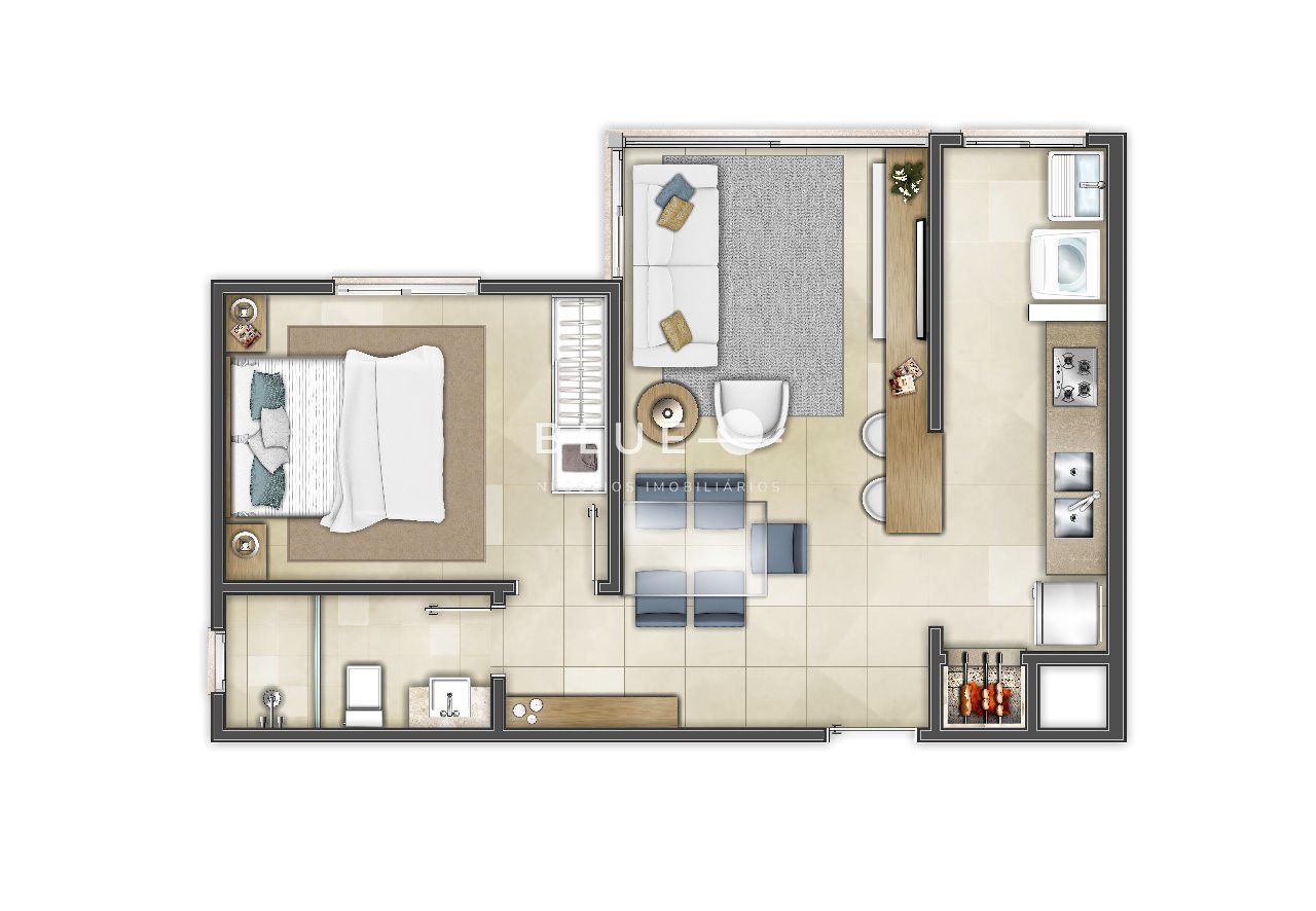 Apartamento à venda com 2 quartos, 56m² - Foto 18