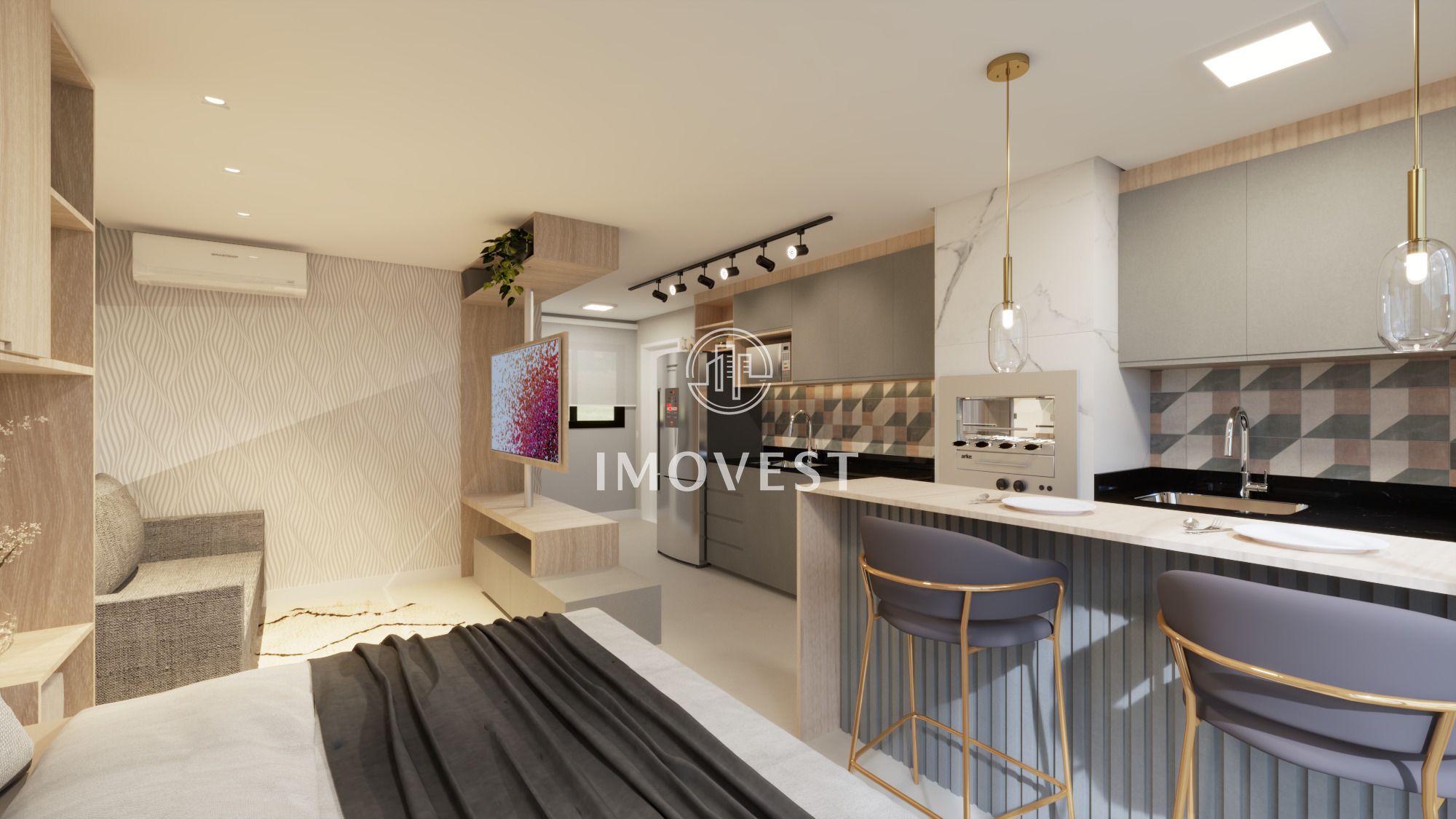 Apartamento, 1 quarto, 27 m² - Foto 7