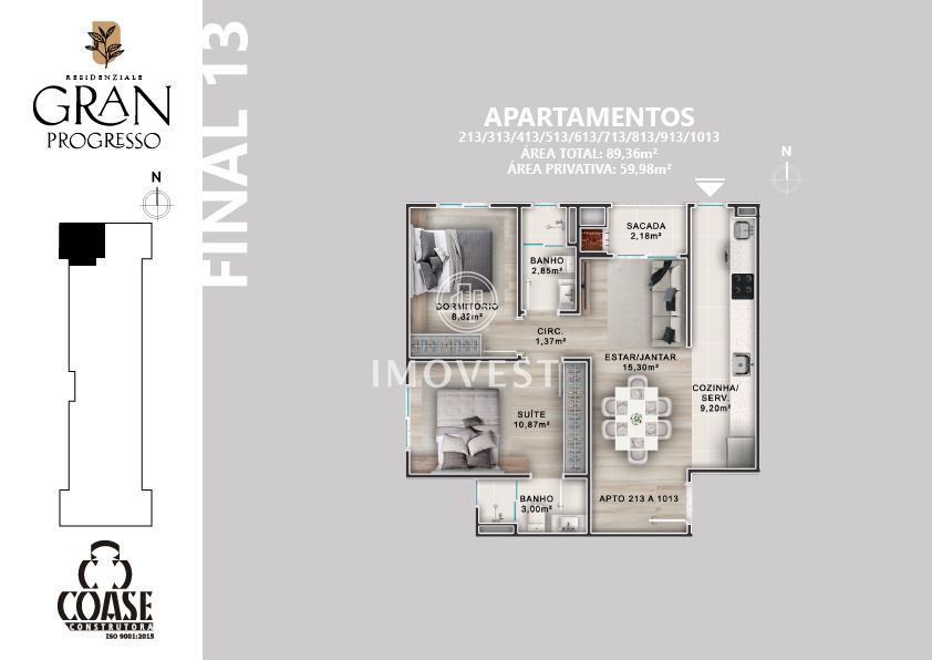 Apartamento, 1 quarto, 31 m² - Foto 40