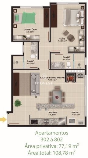 Apartamento à venda com 3 quartos, 233m² - Foto 16