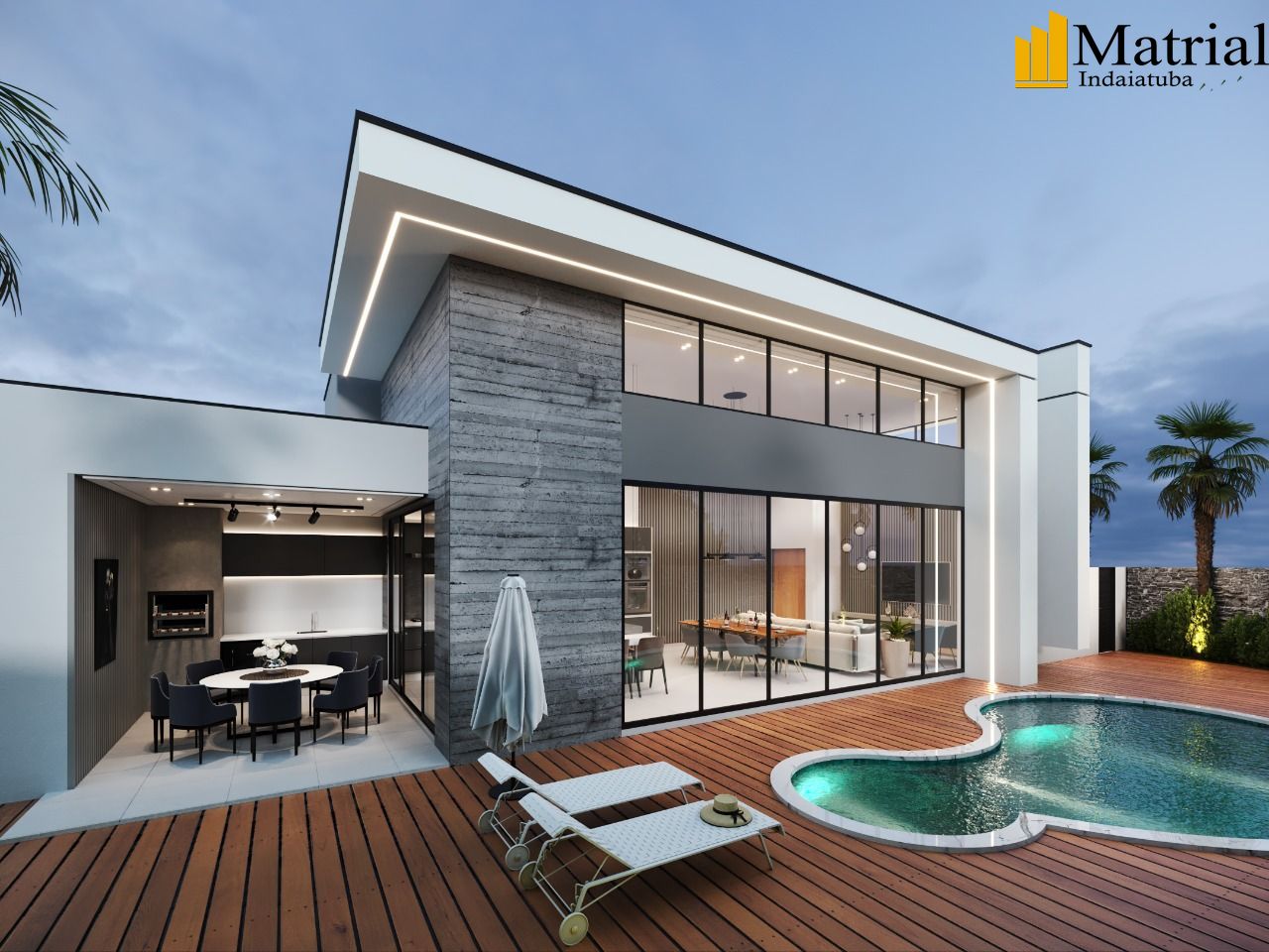 Casa de Condomínio, 3 quartos - Foto 1