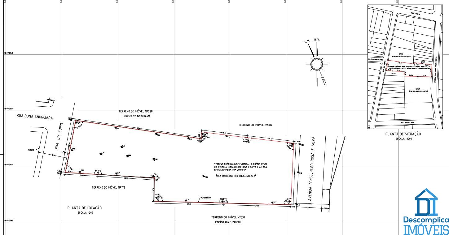 Terreno para alugar, 1689m² - Foto 3