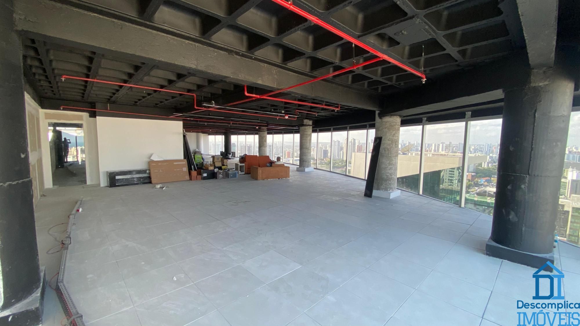 Conjunto Comercial-Sala para alugar com 1 quarto, 280m² - Foto 2