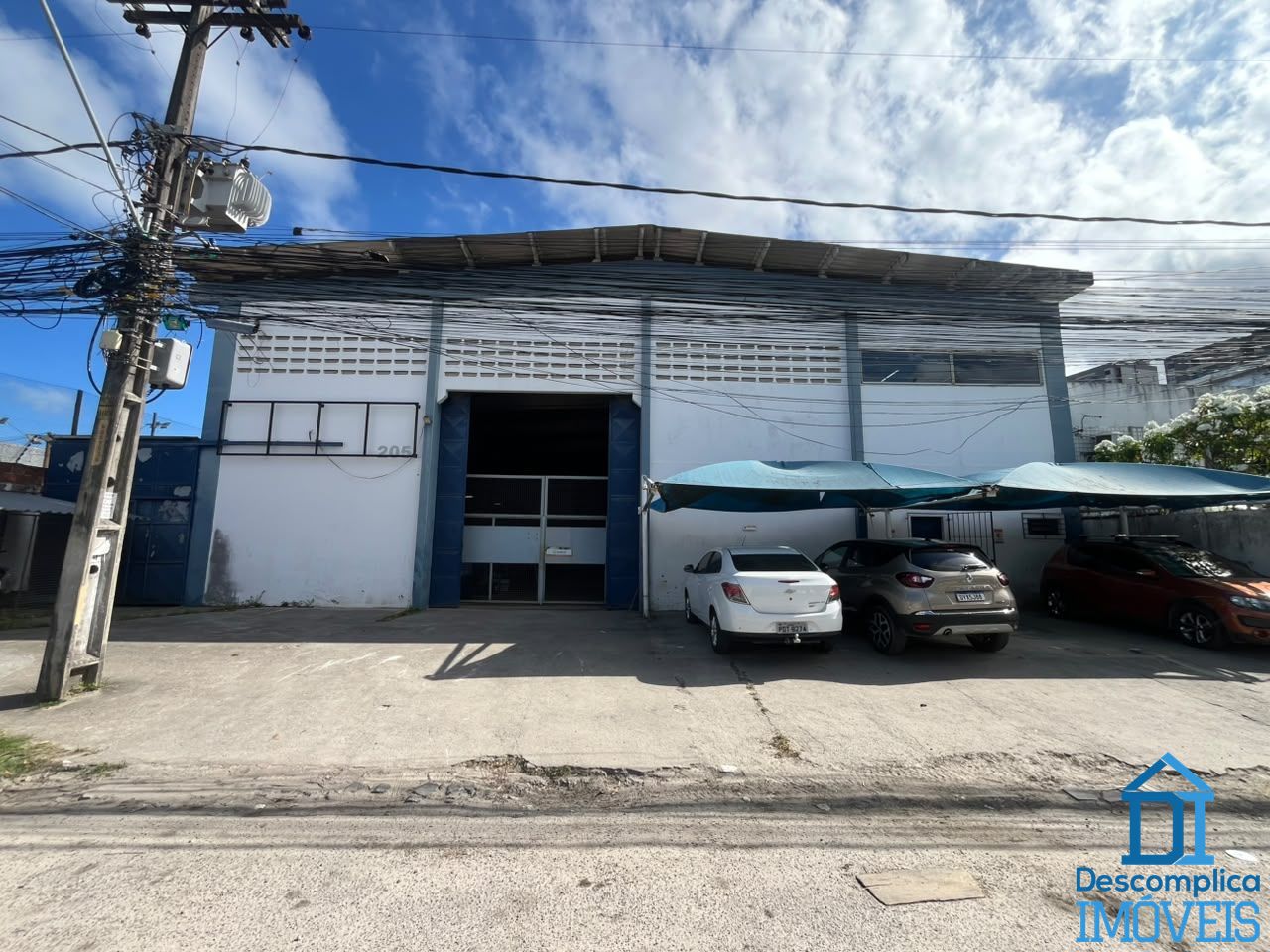 Depósito-Galpão, 600 m² - Foto 1