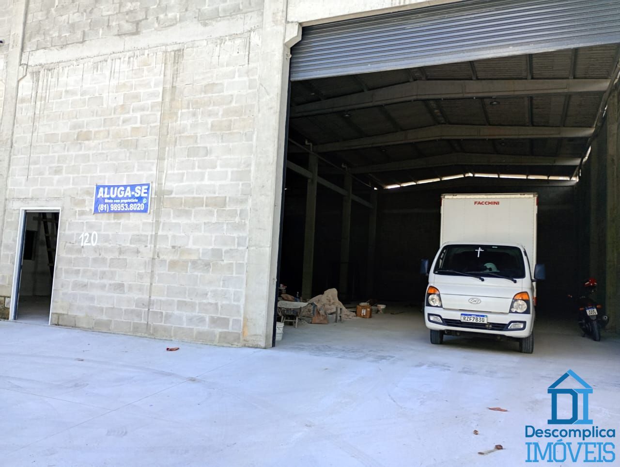 Depósito-Galpão, 640 m² - Foto 1