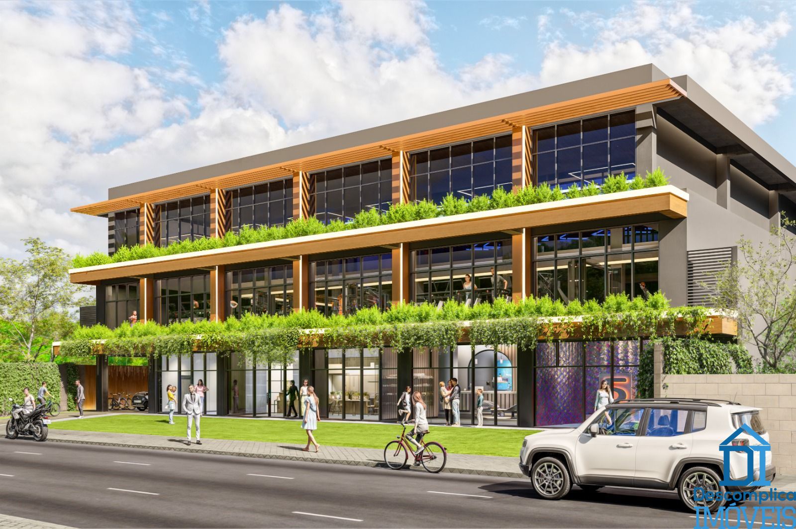 Loja-Salão, 244 m² - Foto 1