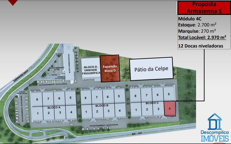 Depósito-Galpão, 3502 m² - Foto 2