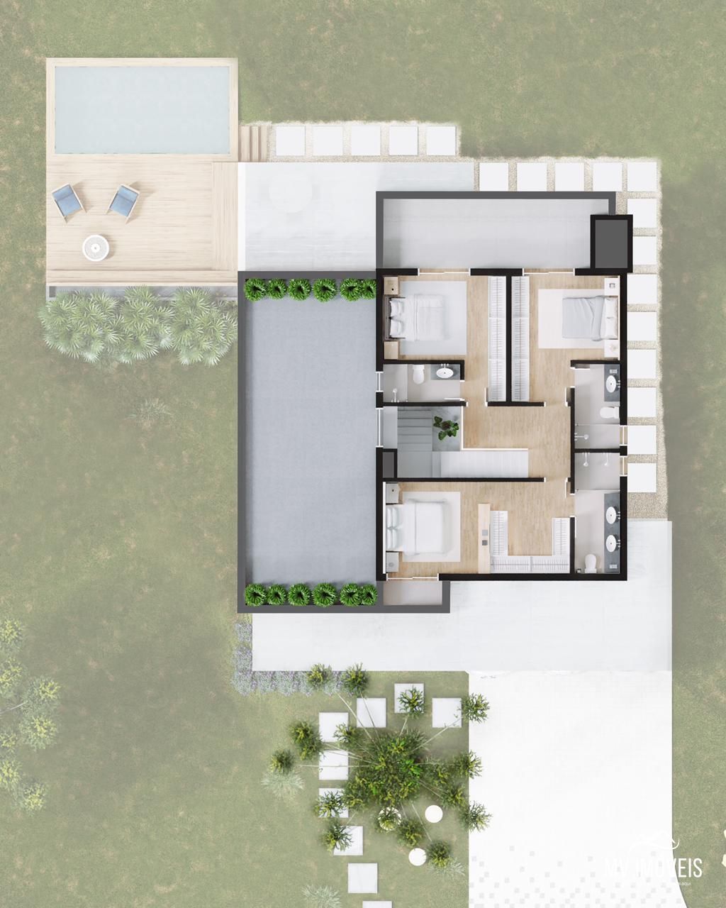 Casa de Condomínio, 4 quartos - Foto 6