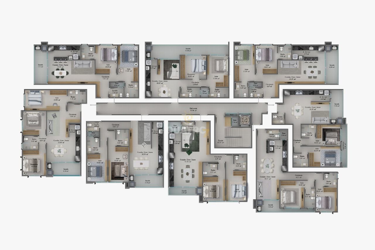 Apartamento, 2 quartos, 70 m² - Foto 16